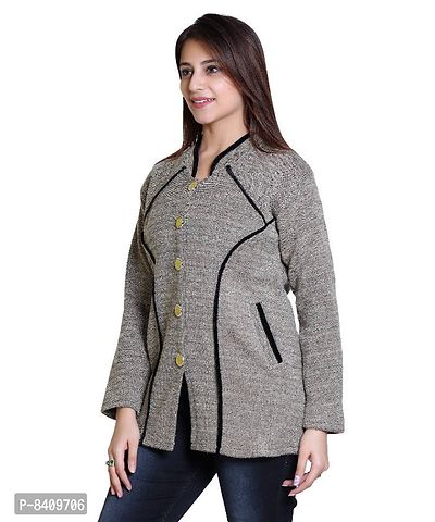 Classic Wool Solid Sweaters for Women-thumb4