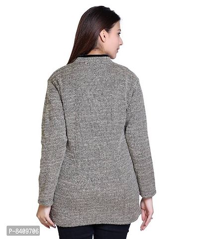 Classic Wool Solid Sweaters for Women-thumb5