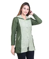 Self Design Cardigan For Women-thumb4