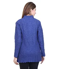 Self Design Cardigan For Women-thumb3