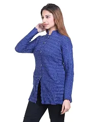 Self Design Cardigan For Women-thumb4