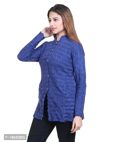 Self Design Cardigan For Women-thumb5