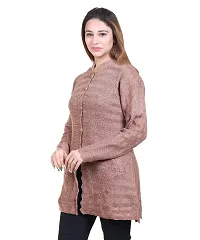 Self Design Cardigan For Women-thumb2