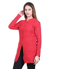 Self Design Cardigan For Women-thumb1