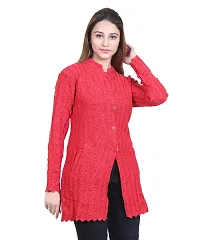 Self Design Cardigan For Women-thumb2