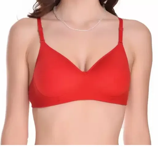 Stylish Hosiery Solid Non Padded Bras For Women