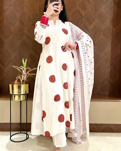 Rayon Kurta bottom with dupatta sets