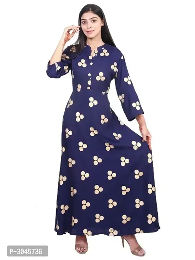 Trendy Rayon Printed Long Kurti-thumb0