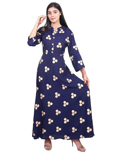 Best Selling !! Elite Rayon Printed Kurta For Women