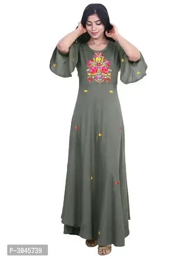 Trendy Rayon Long Kurti-thumb0