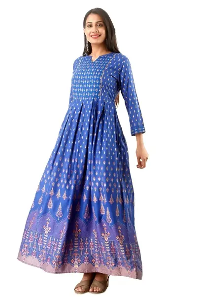 Women's Rayon Long Kurti