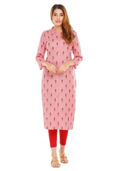 Stylish 3/4 Sleeves Kurta For Women