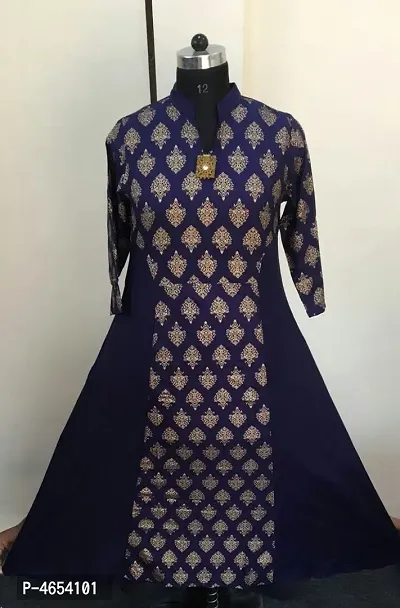 Women's Rayon Long Kurti