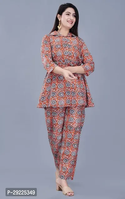 Fancy Cotton Kurta Bottom Set For Women-thumb2