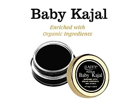LAFFY Baby Kajal Black For Newborn - 100% Natural and Organic Kajal- 8g  (black, 0.8 g) Pack Of 2-thumb2