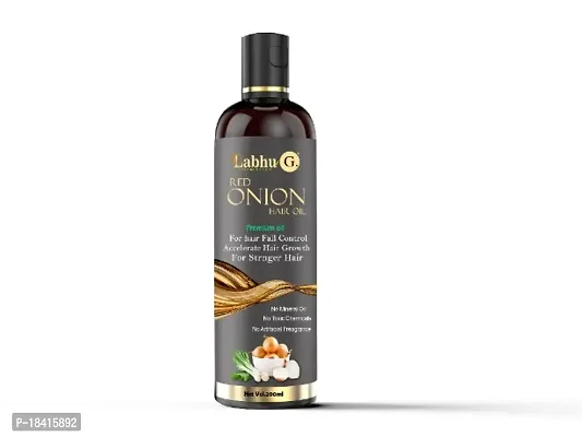 Onion oil Hair Oil For Damaged, Dry and Frizzy Hair Hair Oil  (200 ml)