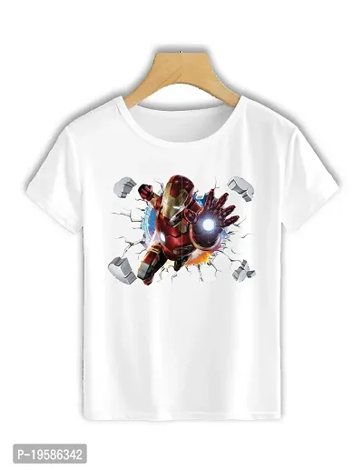 Iron Man Tshirt, Avnegers Tshirt-T1019 (X-Large) White-thumb0