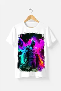 Stylish Fancy Polyester Printed Round Neck T-Shirts For Men-thumb1