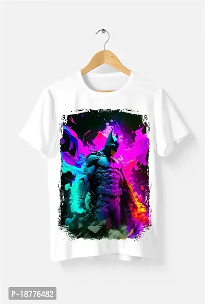 Stylish Fancy Polyester Printed Round Neck T-Shirts For Men-thumb2