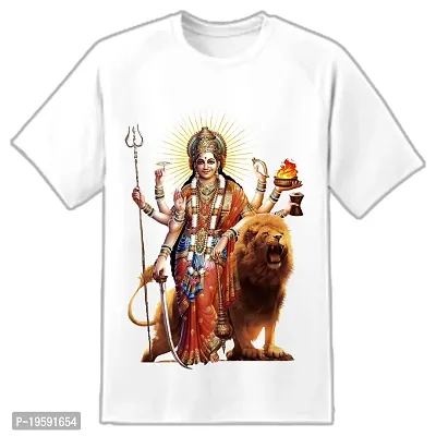 Durga MATA Rani Tshirt, Devi Maa Tshirt, Sanskrit Tshirt, Adi Shakti Tshirt, Kali Tshirt, Lakshmi Tshirt, Saraswati Tshirt,Parvati Tshirt-112 (Medium, 1)-thumb0