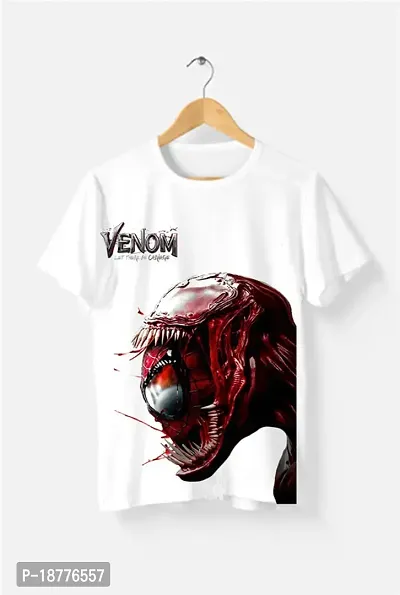 Stylish Fancy Polyester Printed Round Neck T-Shirts For Men-thumb2