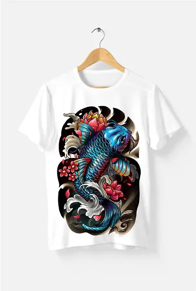 art colorful Fish tshirt-BP58