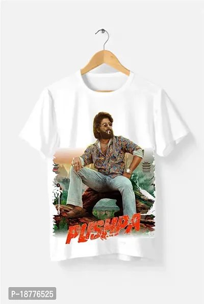 Stylish Fancy Polyester Printed Round Neck T-Shirts For Men