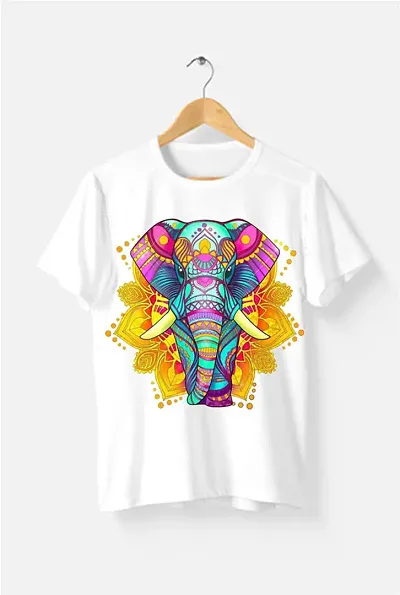 Big Print Elephant tshirt-BP53