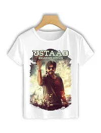 Stylish Fancy Polyester Printed Round Neck T-Shirts For Men-thumb1