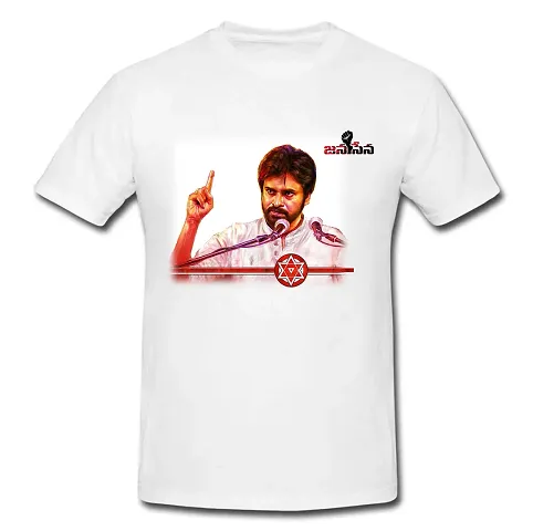 My God Kalyan Tshirt,Janasena Tshirt,Pawan Kalyan Tshirt,Pspk Tshirt,Power Star Tshirt,Pawanism Tshirt t6 (Large)