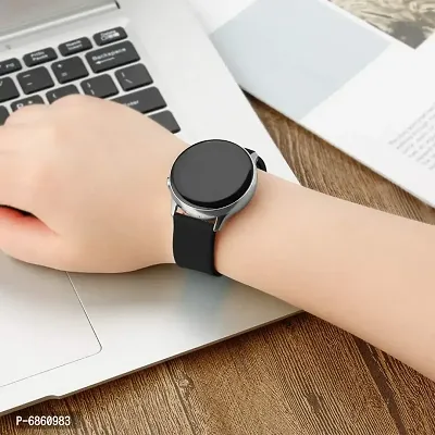 22 MM Soft Silicon Smartwatch Strap Compatible With Cross beats Ignite S2 Smart Watch Strap-thumb3