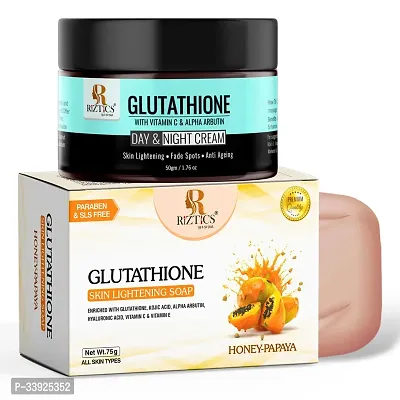 Glutathione Soap for Skin Brightening with Kojic Acid  Vitamin C Combo