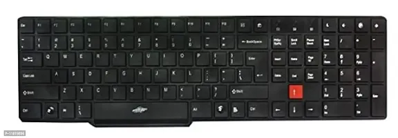 Adnet AD 510 Wired USB Laptop Keyboard (Black)-thumb2