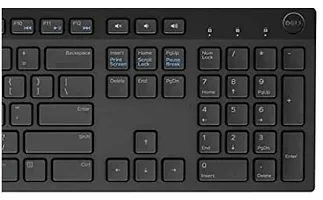 Dell KB216 Wired Multimedia USB Keyboard with Super Quite Plunger Keys with Spill-Resistant ndash; Black-thumb2