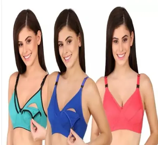 Fancy Blend Bra For Women Pack Of 3