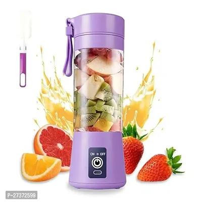 6 Blade Smoothie Maker  Portable Electric Juicer - 380ML-thumb0