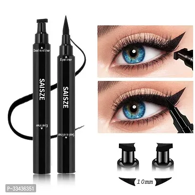 Cosprof Liquid Eyeliner Stamp Waterproof Makeup Eye Liner 2 in 1 Pencil, Black Liquid