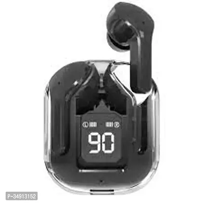 Ultrapods Max Transparent Wireless Earbuds - Black-thumb2