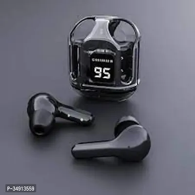 BEXCEL T6 Earbuds With Game Mode, 72h Playtime, Quad Mic Enc Bluetooth Headset (Black, In the Ear)-thumb2