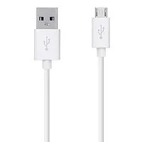 Orensh Ultra Fast Charger for Oppo A12 Charger Original Adapter Like Wall Charger | Mobile Charger | Fast Charger | Android USB Charger with 1m USB Micro Charging Data Cable (White)(OPP-USB-2021-008)-thumb1