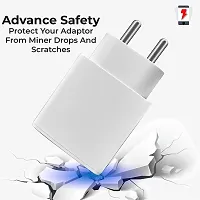 Orensh Ultra Fast Charger For vivo V5 Original Mobile Charger Like Charger Wall Charger | Mobile Fast Charger | Android Charger with 1 Meter Micro USB Charging Data Cable By A2Z Shop (White) (VI-USB-2021-007)-thumb4