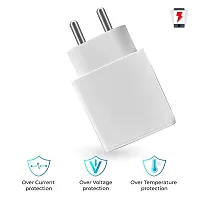 Orensh Ultra Fast Charger For vivo V5 Original Mobile Charger Like Charger Wall Charger | Mobile Fast Charger | Android Charger with 1 Meter Micro USB Charging Data Cable By A2Z Shop (White) (VI-USB-2021-007)-thumb2