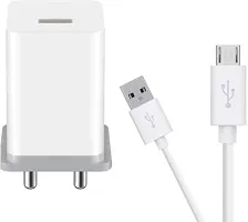 Fast Charger for Oppo A5s Original Adapter Like Wall | Mobile | Android with 1 Meter Micro USB Charging Data Cable (2.4 Amp, White) (O-20221907)-thumb4