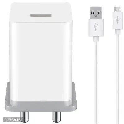 Ultra Fast Compatible for Oppo A5S Oppo K1 Oppo A7 Oppo A5 Oppo A3s Oppo A9 Oppo A1K Original Adapter Like Mobile Charger Hi Speed Travel Charger With 1 Meter Micro USB Charging Data Cable (OV8-202232)-thumb0