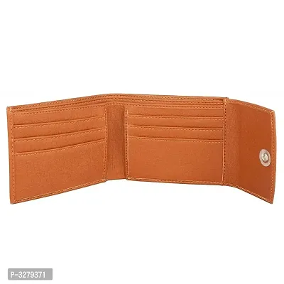 Artificial Leather Men's Wallet - Tan