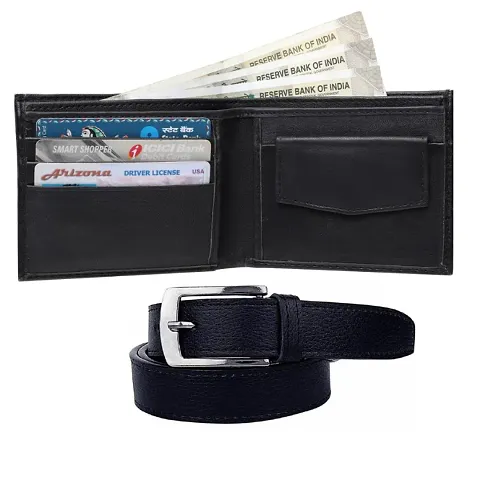 Men's Wallet & Belt Combo
