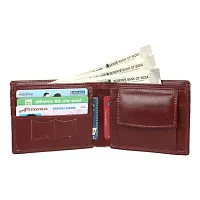 Men's Genuine Brown Pu Leather Wallet-thumb1