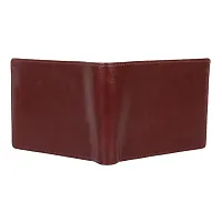 Men's Genuine Brown Pu Leather Wallet-thumb3