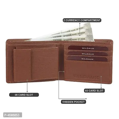 Moody Max Men's Tan Pocketbook Wallet-thumb2