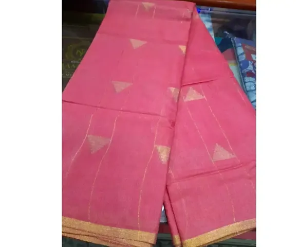 Alluring Art Silk Saree with Blouse piece 